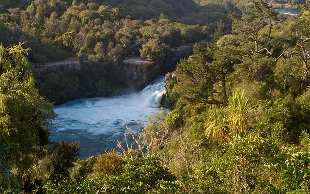 Huka falls, Waikato river